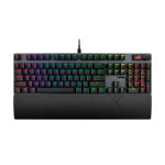 Клавиатура игровая Asus ROG Strix Scope II, NX Ice Storm gray, PBT,  черный - фото