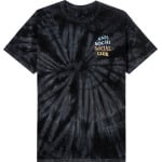 Футболка Anti Social Social Club Thermal Internal Tie Dye Tee 'Black', черный - фото