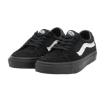 Кеды Vans Sk8-low unisex на плоской подошве, черный - фото 2