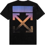 Футболка Off-White Degrade Arrow Slim Tee 'Black/Multicolor', черный - фото 2