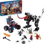 Пластиковый конструктор Конструктор marvel spider man venomosaurus ambush 76151 (640 деталей) Lego - фото