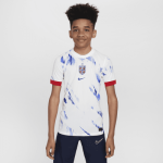 Джерси Nike Norway (Women's Team) 2024/25 Stadium Away, цвет White/University Red/Old Royal - фото