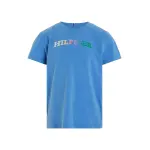 Футболка Tommy Hilfiger "MONOTYPE TEE S/S", дети до 16 лет, цвет Blue Spell - фото 9