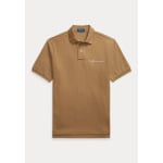 Рубашка поло CLASSIC FIT LOGO MESH POLO SHIRT Polo Ralph Lauren, серо-коричневый - фото