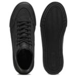 Кроссовки Puma Court Classic Skateboarding Shoes Unisex Mid-top Black, черный - фото 4