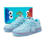 Кроссовки SESAME STREET Skateboarding Shoes Unisex Low-top, белый/голубой - фото 64