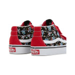 Детские кроссовки для скейтбординга Vans SK8 PS, Black/Pink - фото 4