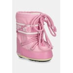 Детские зимние ботинки Moon Boot ICON MINI NYLON, розовый - фото 2