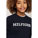 Однотонный свитер обычного покроя Tommy Hilfiger, синий - фото 4