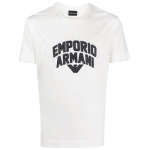 Emporio Armani футболка с логотипом, белый - фото