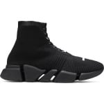 Кроссовки Balenciaga Speed 2.0 Lace-Up Sneaker Black, черный - фото