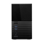 Сетевое хранилище Western Digital My Book Duo 16 ТБ (2 x 8 ТБ), WDBFBE0160JBK, RAID 0/1, JBOD, черный - фото 5