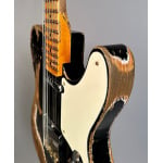 Fender Custom Shop Limited Edition Double Esquire (Telecaster) Super Heavy Relic Aged Black - фото 8