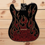 Телекастер Fender James Burton - Red Paisley Flames - US21014478 - PLEK'd James Burton Telecaster - фото 7