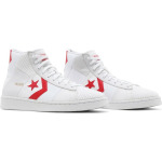 Кроссовки Converse Pro Leather High Summer Drip - White University Red, белый - фото 8