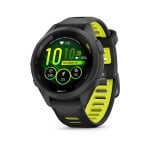 Умные часы Garmin Forerunner 265S, 1.1", Wi-Fi, черный/желтый - фото 2