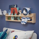 Плюшевая игрушка кот Ikea Aftonsparv In An Astronaut Costume, серый, 28 см - фото 5