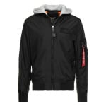 Ветровка Alpha Industries MA-1 TT HOOD, черный - фото 4