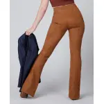 Женские моделирующие леггинсы с капюшоном под замшу Spanx, цвет Camel - фото 2