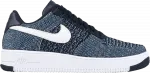 Air force 1 flyknit obsidian top