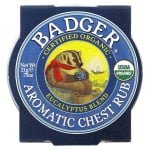 Органический ароматический крем для груди Badger Company смесь эвкалипта, 21 гр - фото 2