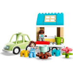 Пластиковый конструктор Креативный набор duplo town family house на колесах 10986 для детей от 2 лет (31 деталь) Lego - фото 2