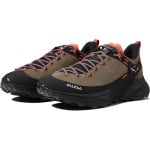 Походные ботинки SALEWA Dropline Leather, цвет Bungee Cord/Black - фото