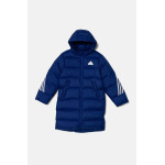 Детская куртка adidas J FI 3S PARKA, синий - фото 3