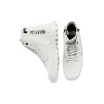 Pampa Canvas Shoes Women's High-top White Palladium - фото 4