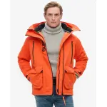 Ветровка с капюшоном и вышивкой Ultimate SD Superdry, оранжевый - фото 3