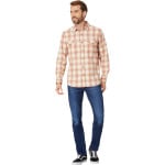 Лонгслив VISSLA Central Coast Eco Long Sleeve Flannel, цвет Bone - фото 4