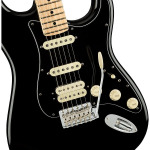 Fender American Performer Stratocaster HSS с кленовой накладкой на гриф - черный American Performer Stratocaster HSS with Maple Fretboard - фото 4