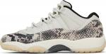 Air Jordan 11 Retro Low GS Light Bone Snakeskin