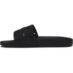 Сандалии Gucci Rubber GG Slide Black, черный - фото 3