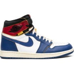 Кроссовки Union LA x Air Jordan 1 Retro High NRG Storm Blue, синий - фото