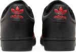 Black red adidas hotsell superstar