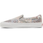 Кеды Vans Kith x Vault OG Classic Slip-On LX Multi Tile, кремовый - фото 3