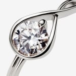 Кольцо Pandora Infinite Lab-Grown Diamond, 1,00 карат, белое золото/бриллиант - фото 3