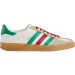 Кроссовки Adidas x Gucci Wmns Gazelle White Green Red, белый - фото