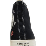 Кроссовки Converse Wmns Chuck Taylor All Star High Embroidered Floral - Black, черный - фото 7