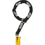 Цепь ABUS Granit Detecto XPlus 8077 Yellow 12KS Black Loop для блокировки - фото