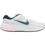 Кроссовки Nike Air Zoom Structure 24 White Bright Spruce, белый/синий - фото