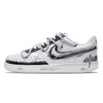 Кроссовки Nike Court Vision 1 Skateboarding Shoes Men Low-top Black/white/gray, темно-серый - фото