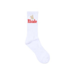 Носки Rhude Eagles Sock, цвет White/Red - фото