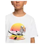 Футболка Quiksilver "Sunset Session", белый - фото 4