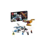 Lego Star Wars E-Wing Новой Республики против звездного истребителя Шин Хати - фото