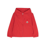 Дождевик с логотипом Ebo Moncler Enfant, красный - фото