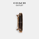 Сумка женская Coach Outlet Penelope, серебряная / светло-коричневый - фото 4