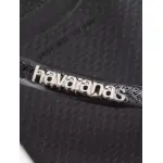 Шлепанцы Havaianas Square Toe Metallic Logo, черный - фото 4