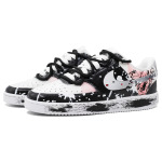 Кроссовки Nike Court Vision 1 Skateboarding Shoes Men Low-top Black/Pink, черный - фото 3